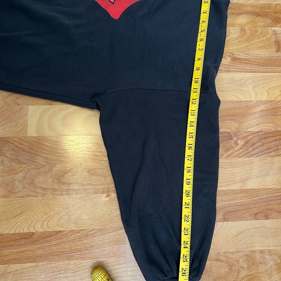 H&M Oversized Womens Sweatshirt Large Iconic Rolling Stones with 🌈 Tongue Design - Picture 5 of 7